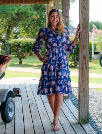 Bloom Boutique, Fall Floral Dress